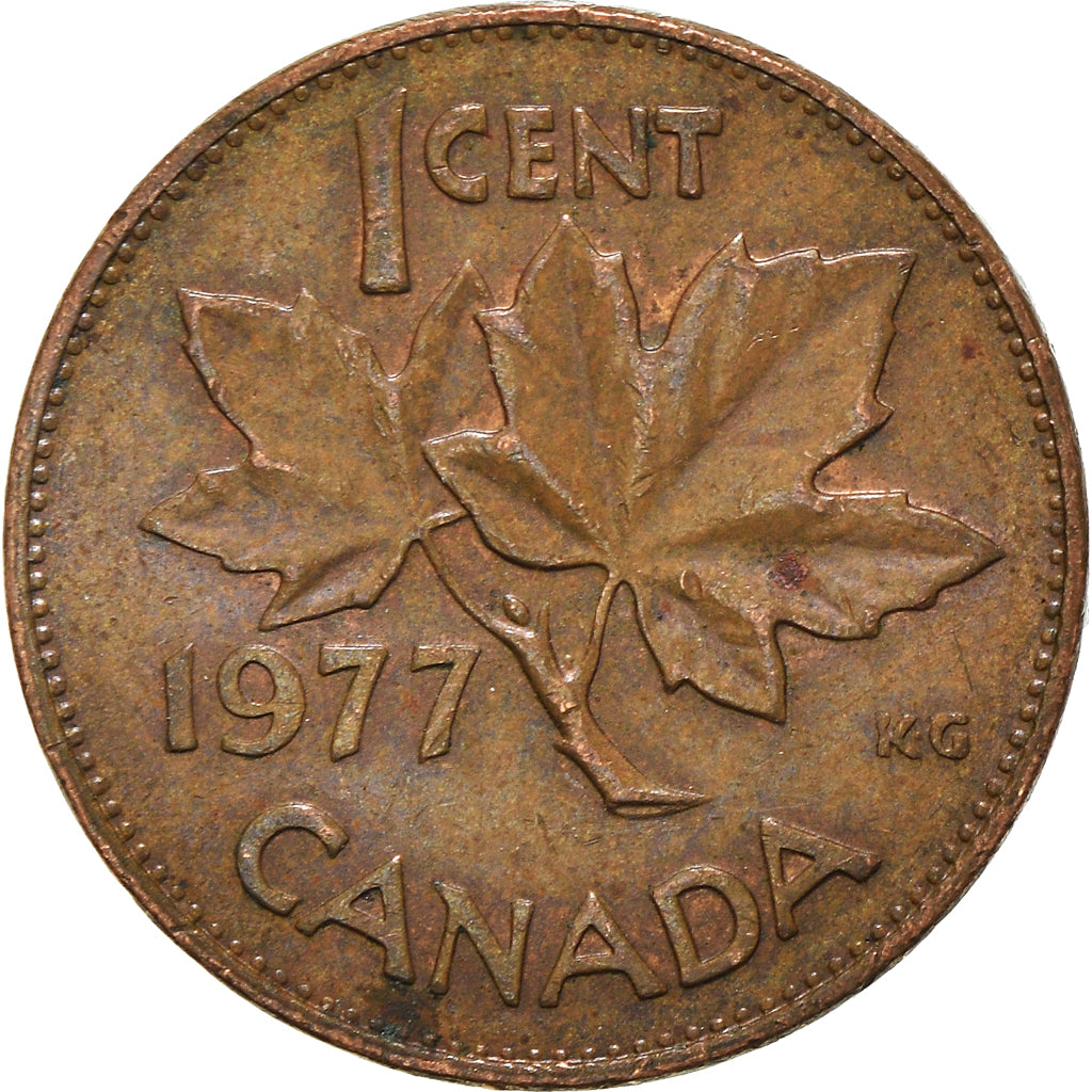 Moneta, Canada, Cent, 1977