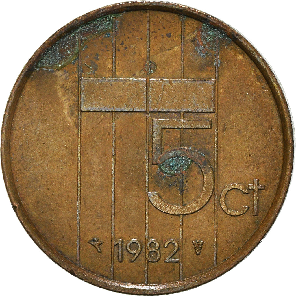 Munten, Nederland, 5 Cents, 1982