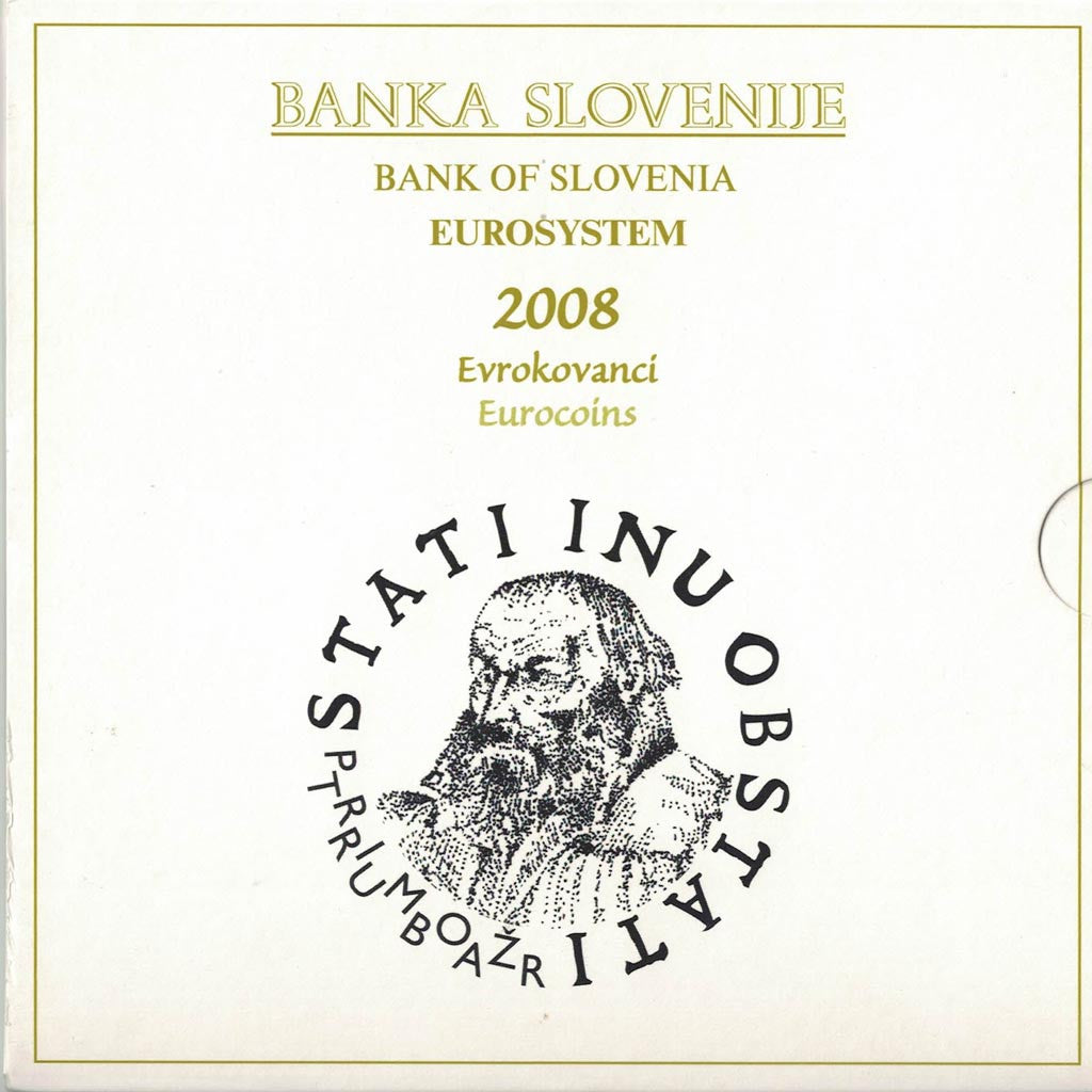 Slovenia, Euro Set of 9 coins, 2008