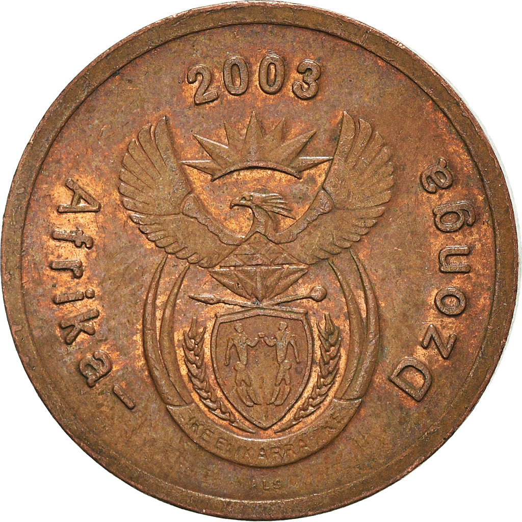 Moneta, Sudafrica, 5 Cents, 2003