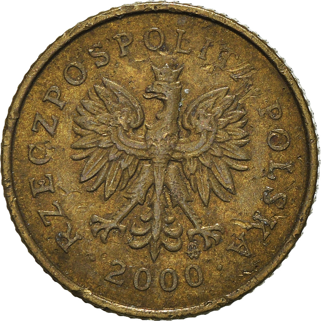 Moneta, Polonia, Grosz, 2000