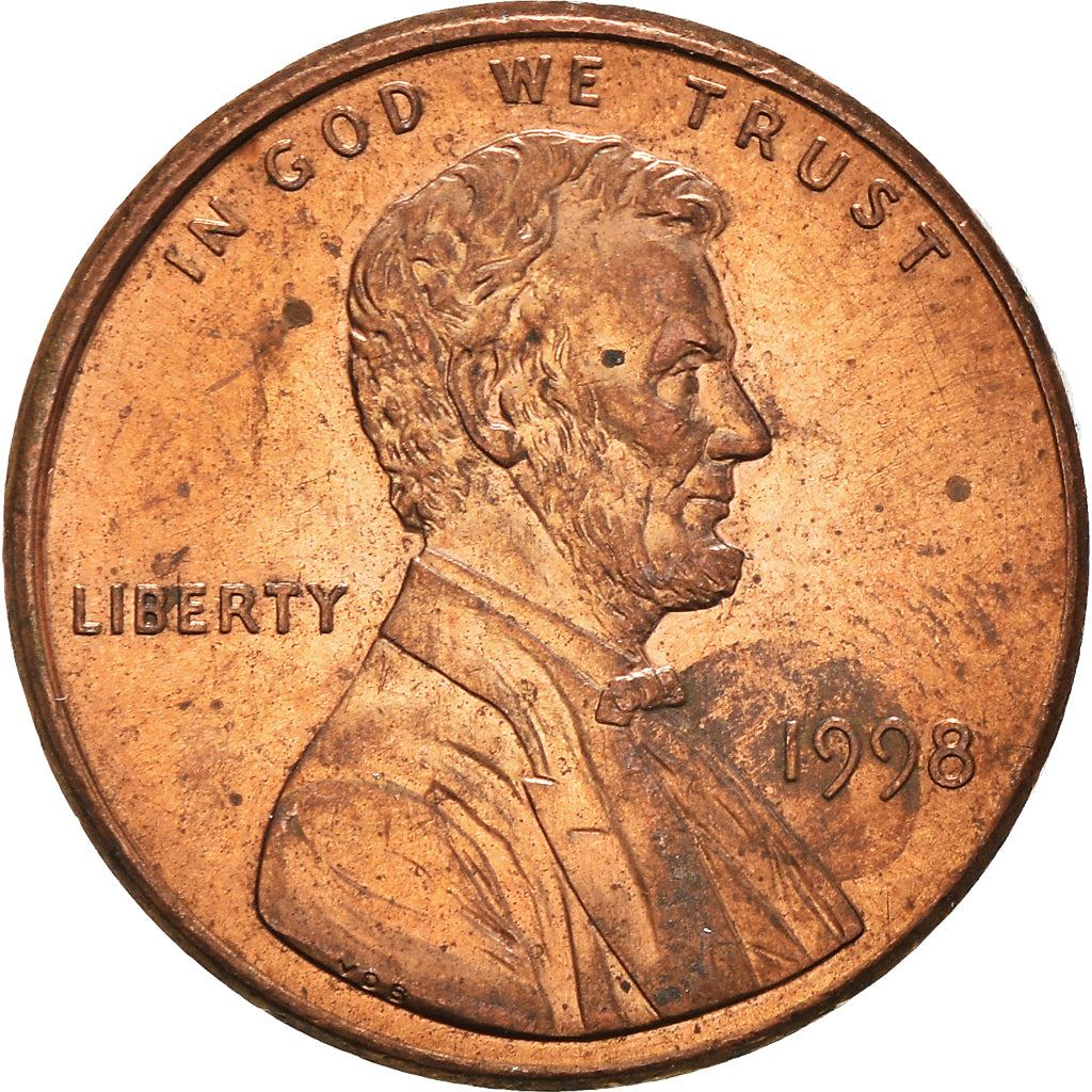 Münze, Vereinigte Staaten, Cent, 1998