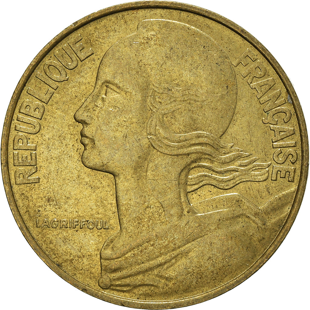 Coin, France, 20 Centimes, 1981