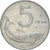 Moneda, Italia, 5 Lire, 1954