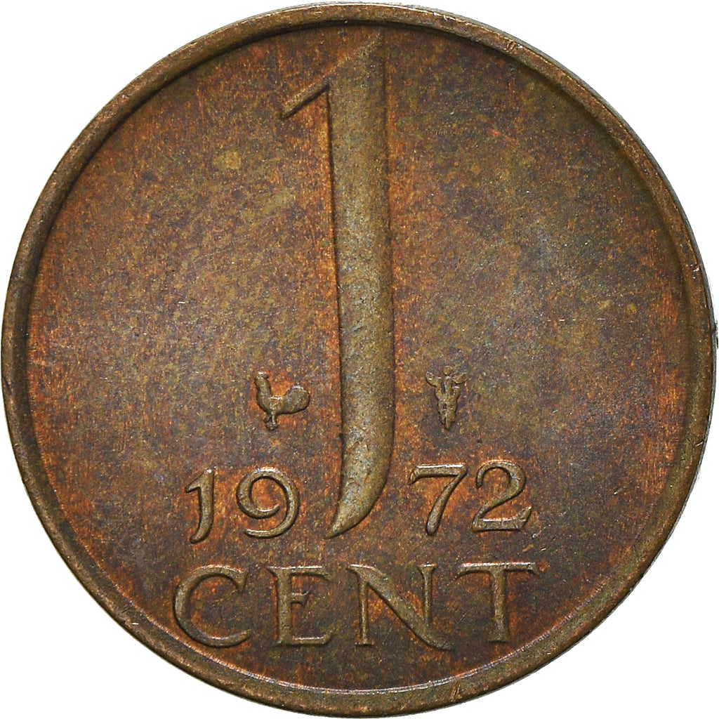 Munten, Nederland, Cent, 1972