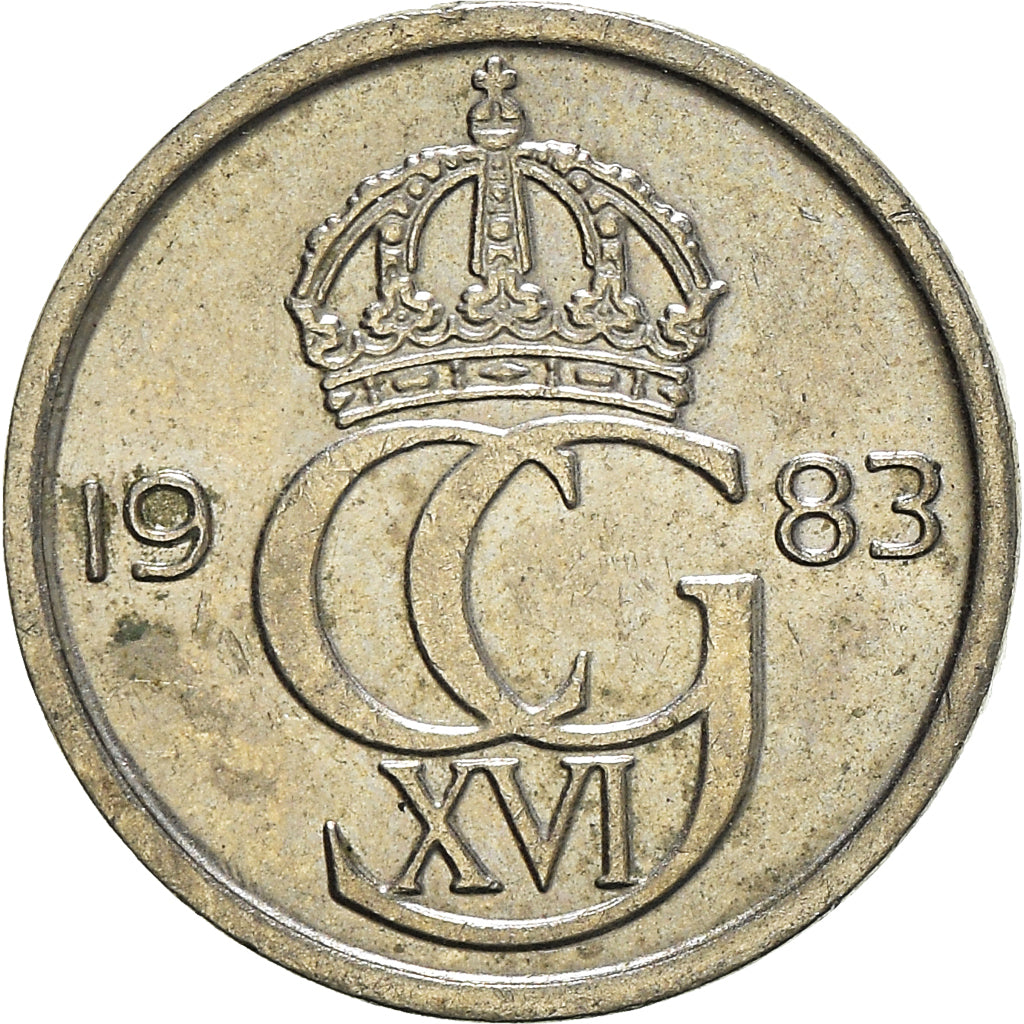 Moneta, Svezia, 10 Öre, 1983