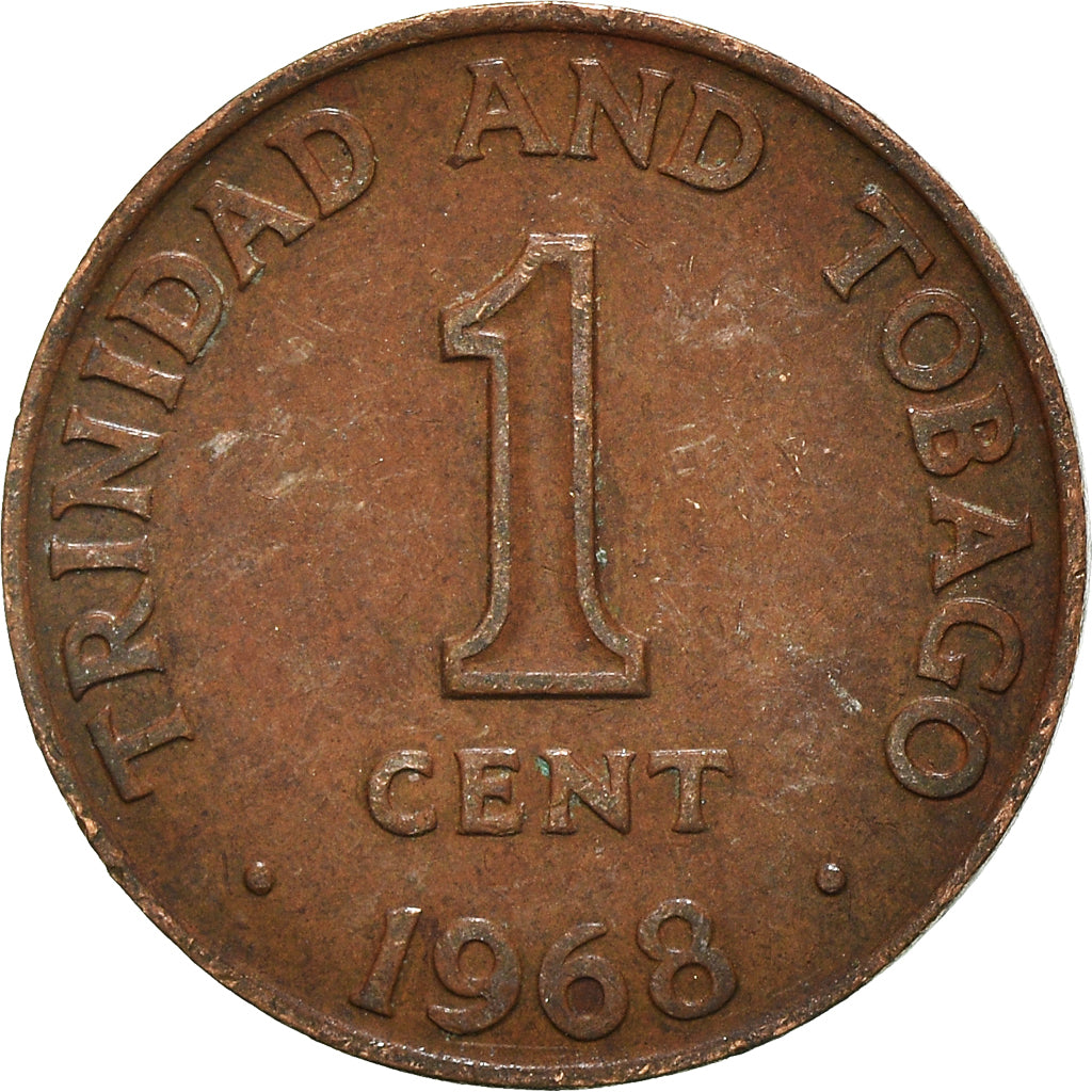 Moneta, TRYNIDAD I TOBAGO, Cent, 1968