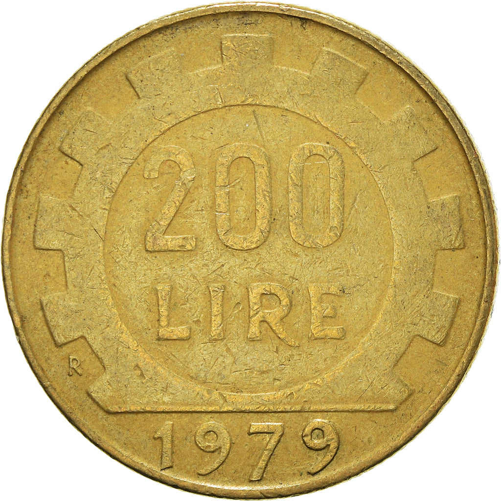 Moneta, Italia, 200 Lire, 1979