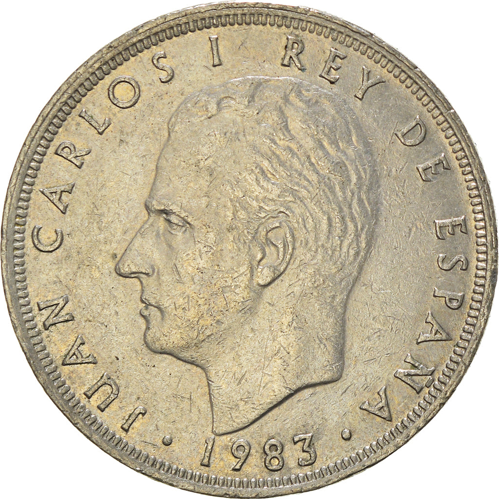 Moneta, Hiszpania, 25 Pesetas, 1983