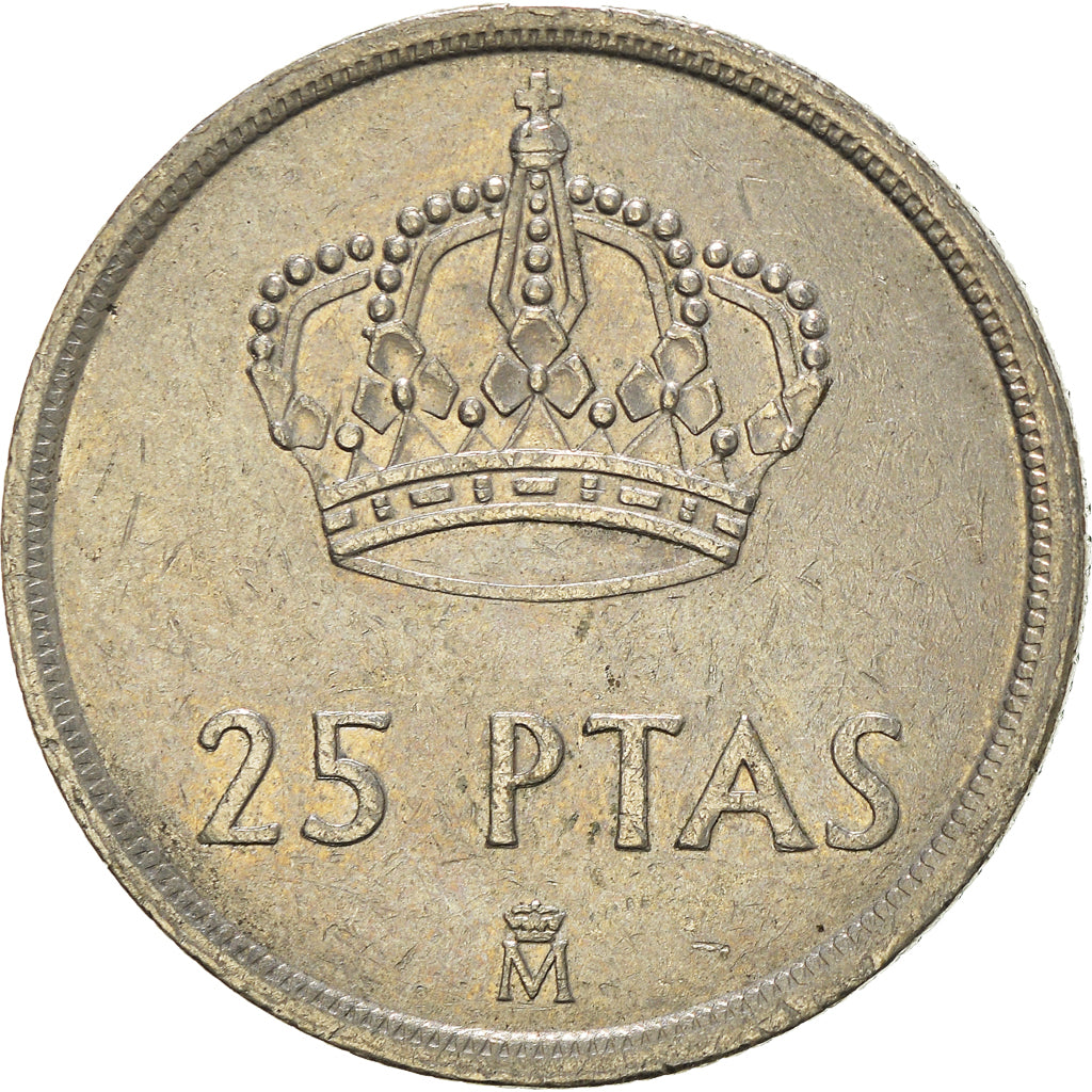 Moneta, Hiszpania, 25 Pesetas, 1983