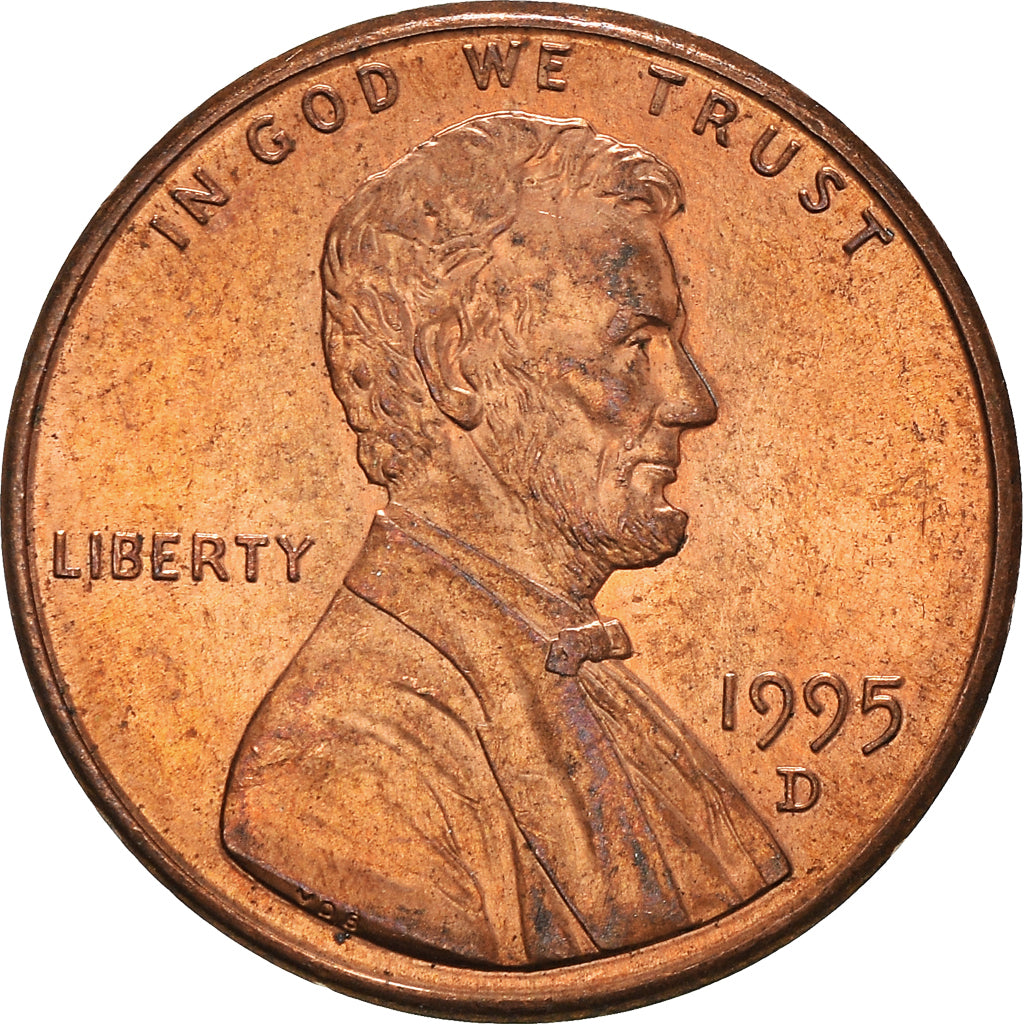 Moneta, Stati Uniti, Cent, 1995