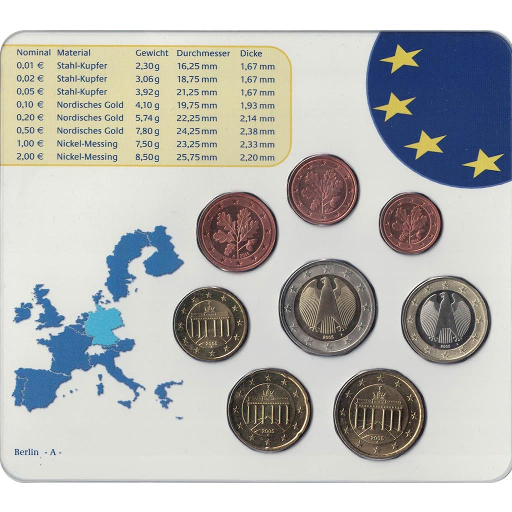 Germany, Set, 2005, MS(65-70)