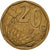 Münze, Südafrika, 20 Cents, 2004