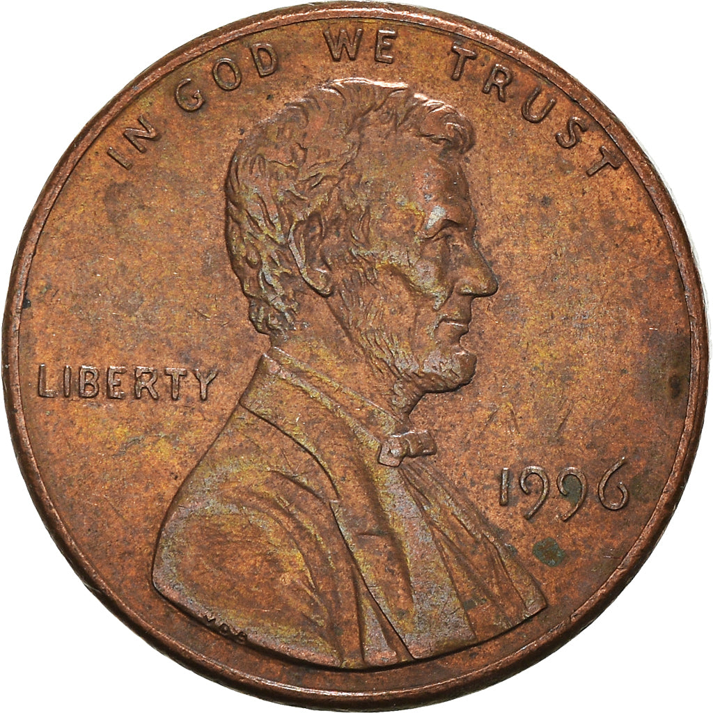 Moneta, Stati Uniti, Cent, 1996