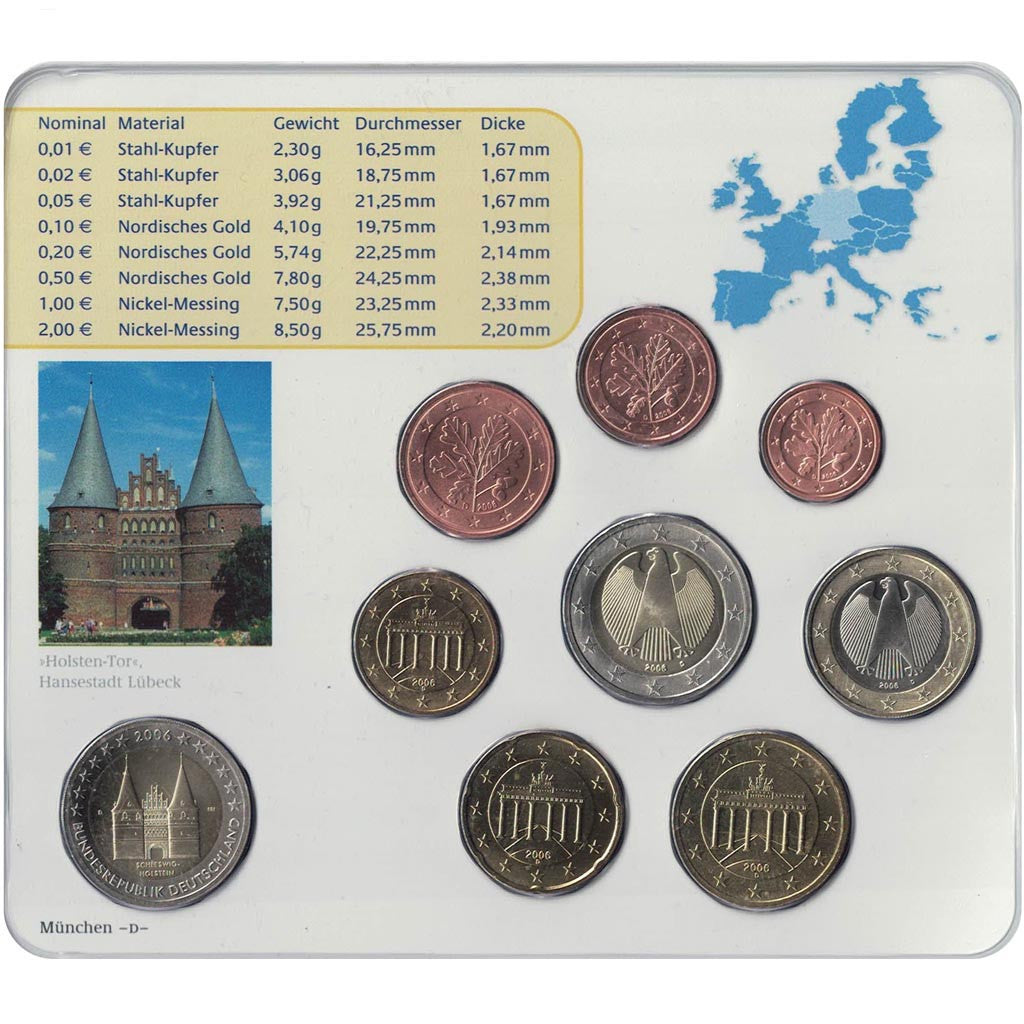 Allemagne, Set, 2006, FDC