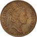 Moneta, Fiji, 2 Cents, 1987