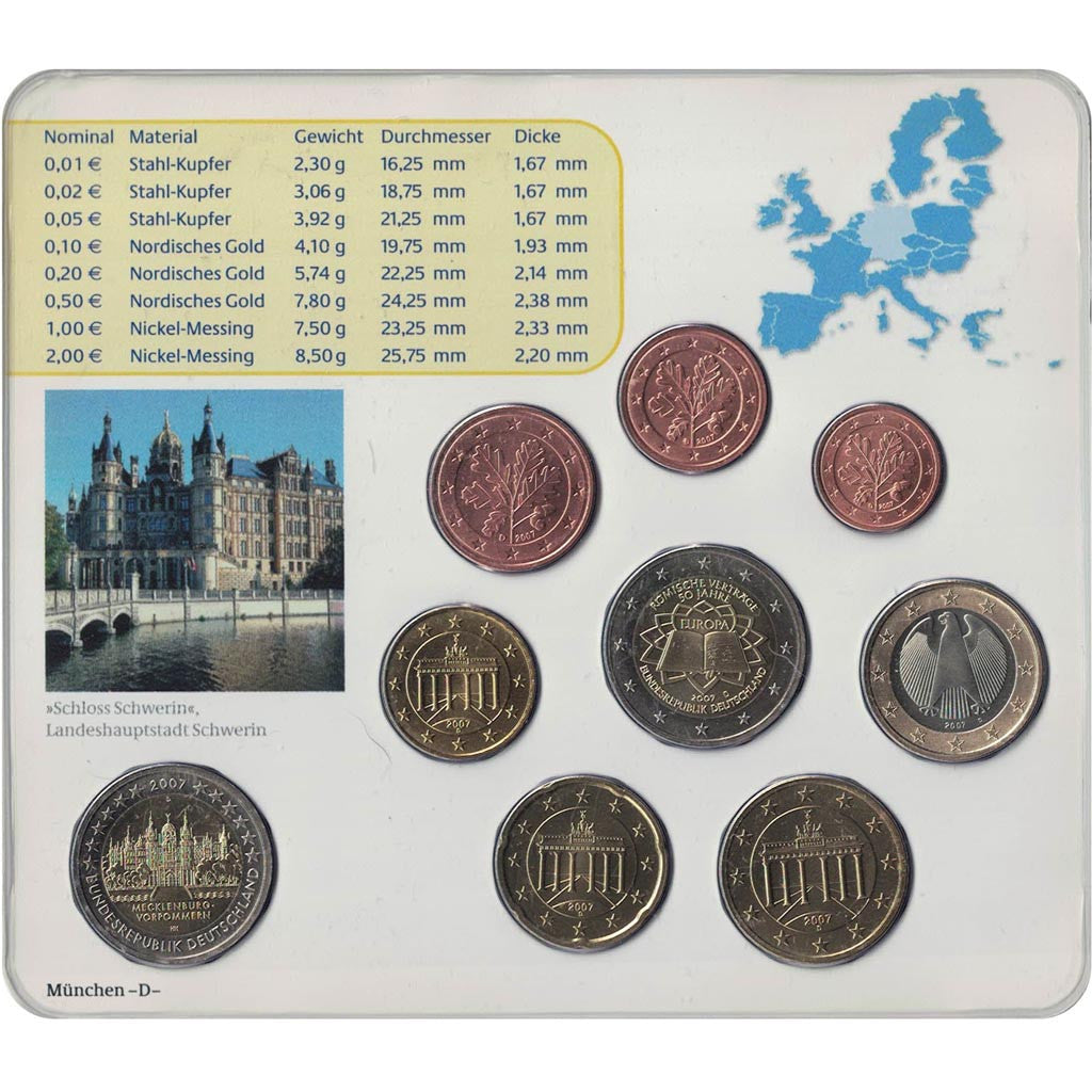Alemania, Set, 2007, FDC, Sin información