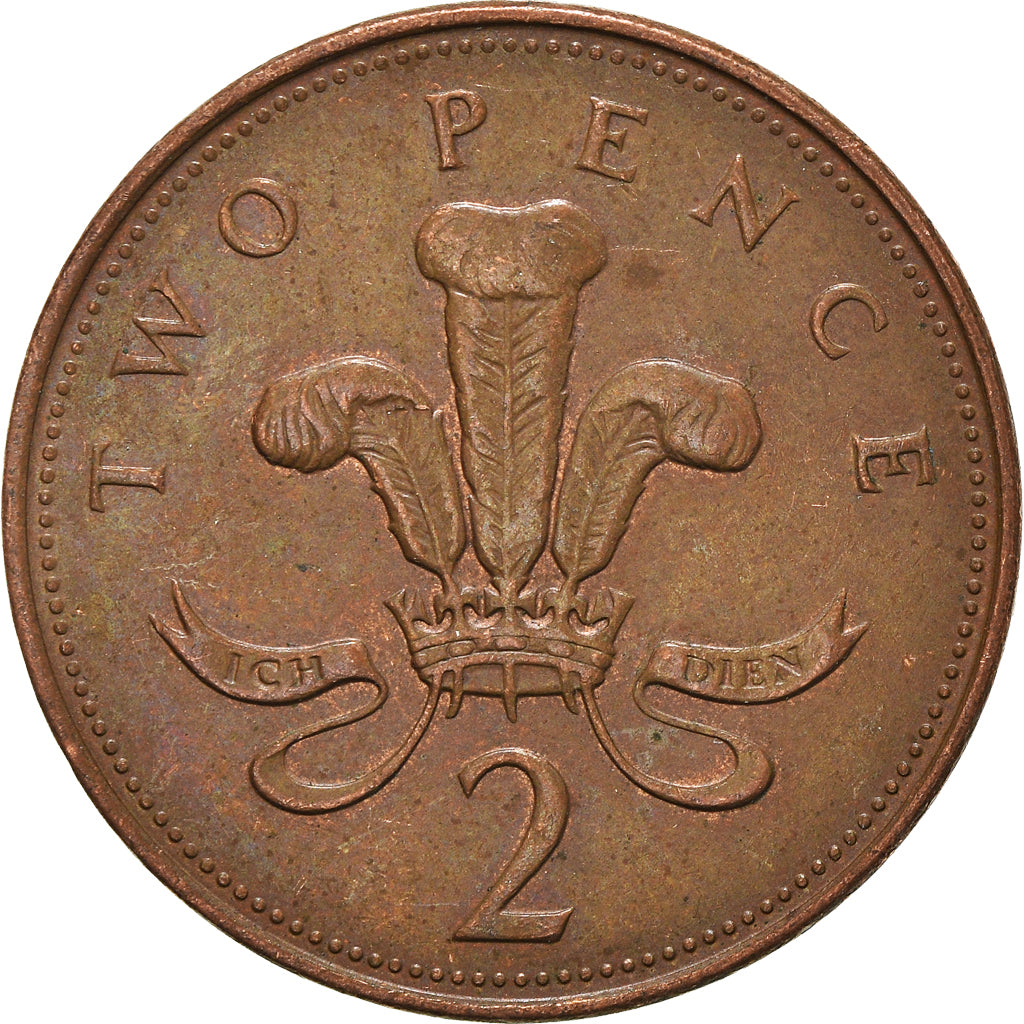 Coin, Great Britain, 2 Pence, 1994