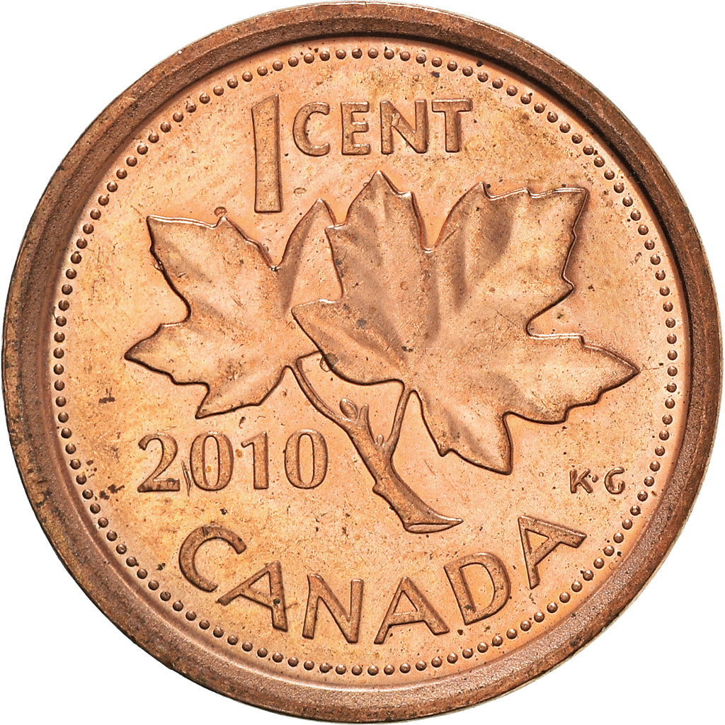 Moneta, Canada, Cent, 2010