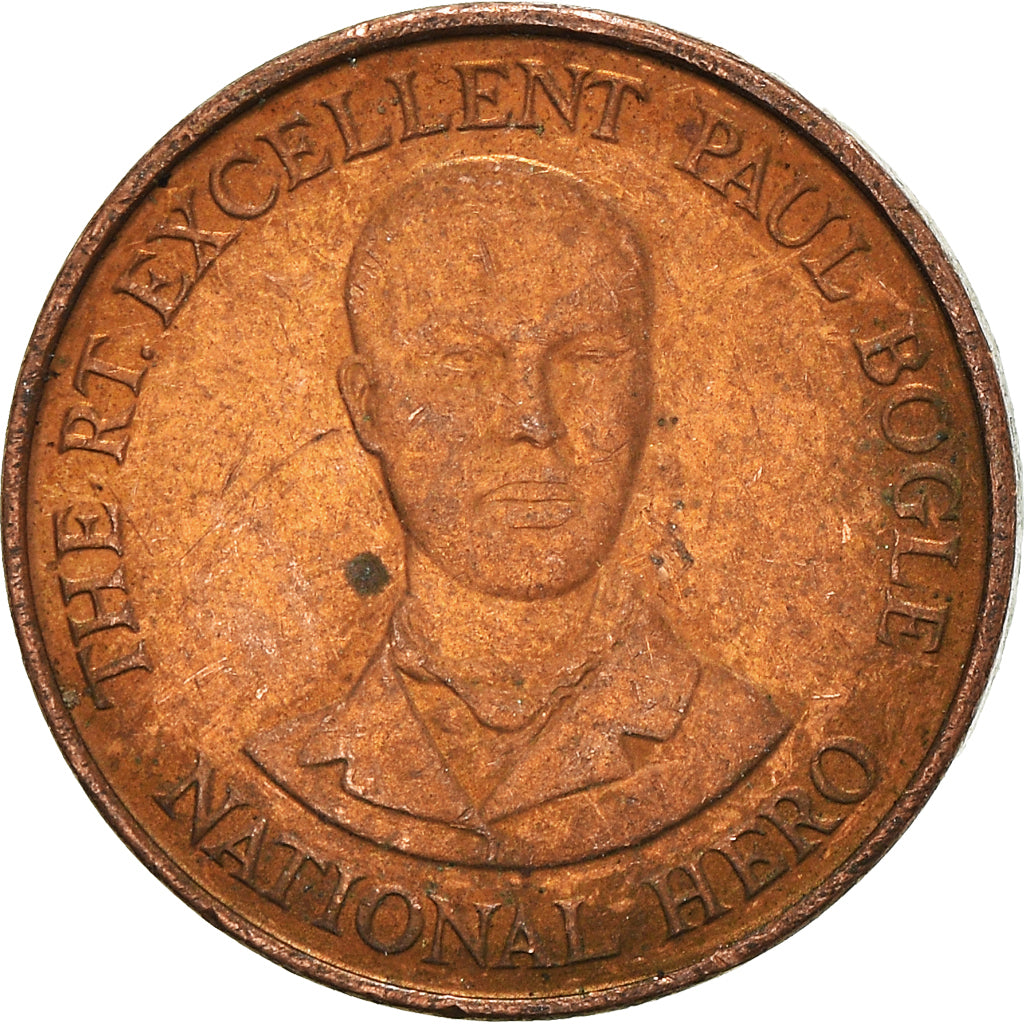 Moneda, Jamaica, 10 Cents, 1996