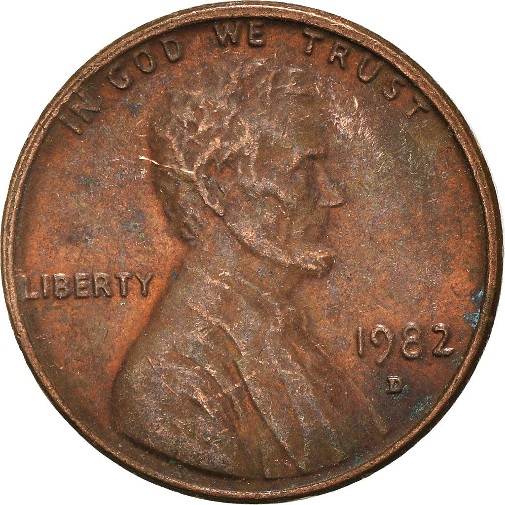 Moneta, Stati Uniti, Cent, 1982