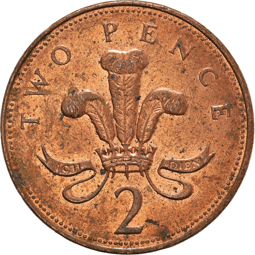 Moneta, Wielka Brytania, 2 Pence, 1997