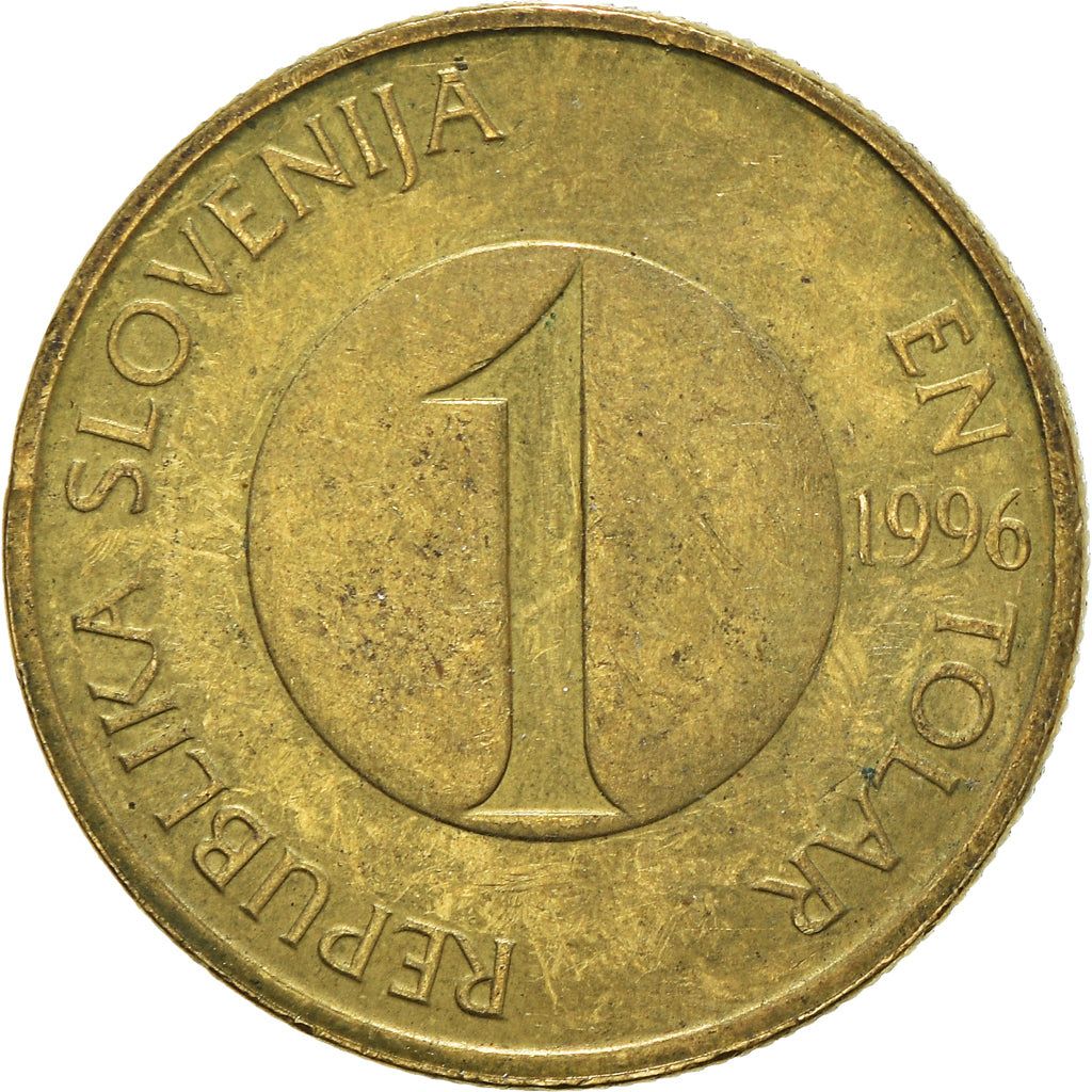 Moneta, Słowenia, Tolar, 1996