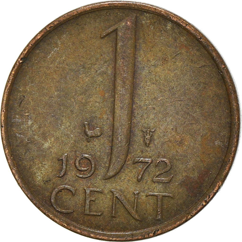 Moneta, Paesi Bassi, Cent, 1972