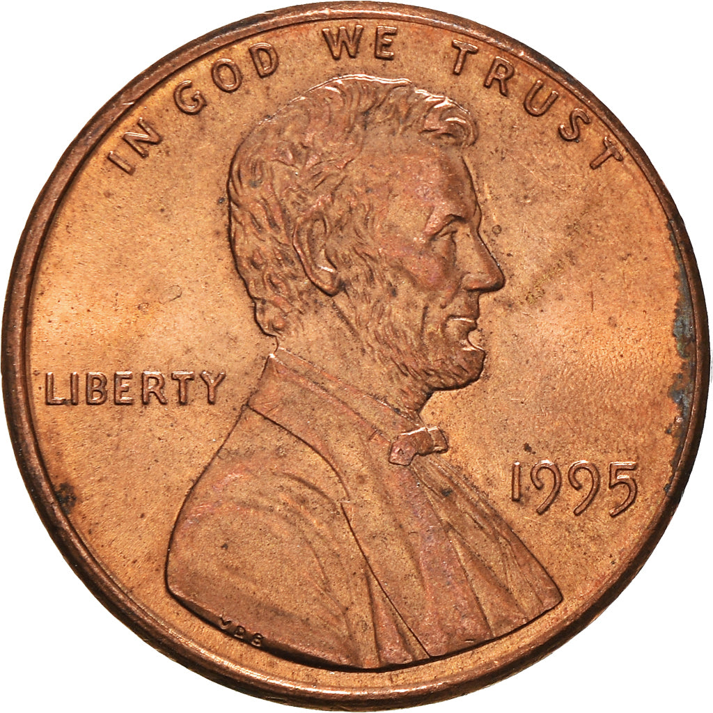 Münze, Vereinigte Staaten, Cent, 1995