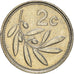 Coin, Malta, 2 Cents, 1991
