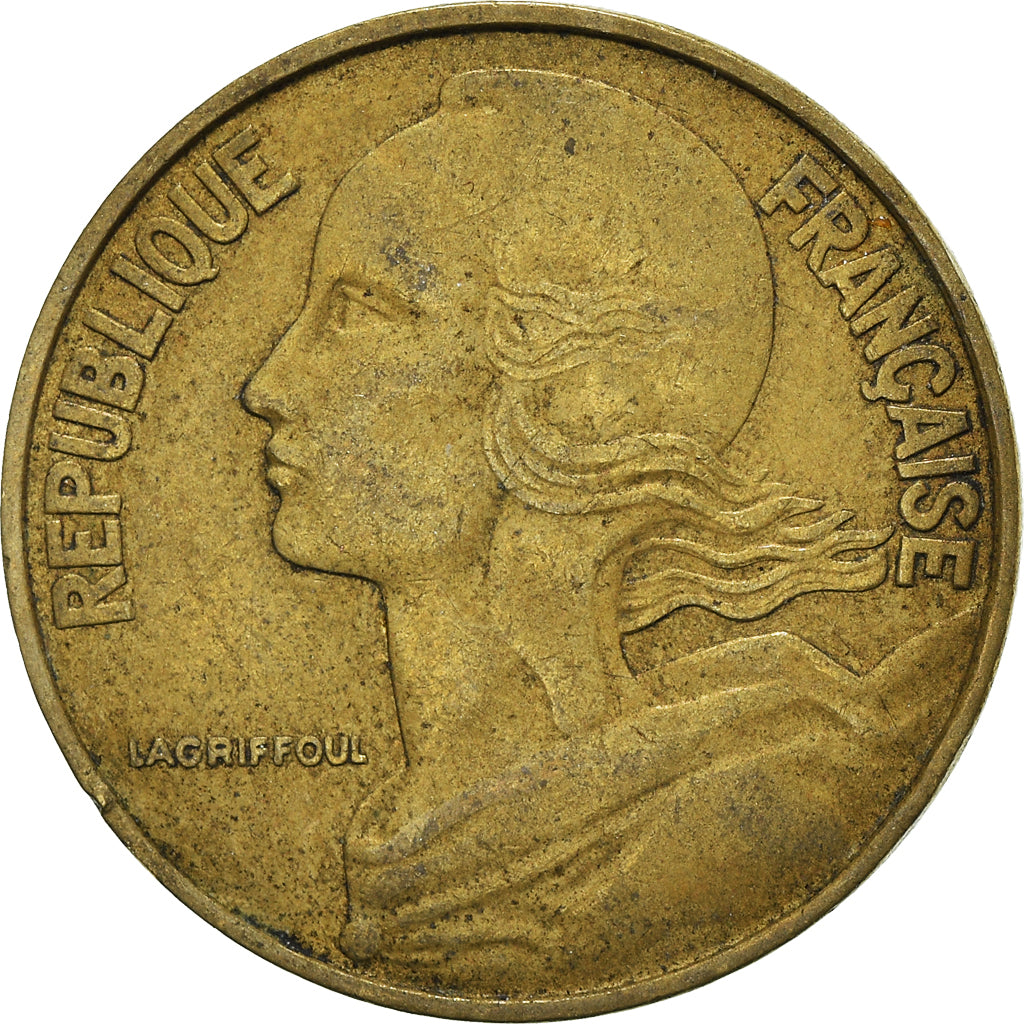 Monnaie, France, 20 Centimes, 1963