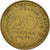 Münze, Frankreich, 20 Centimes, 1963