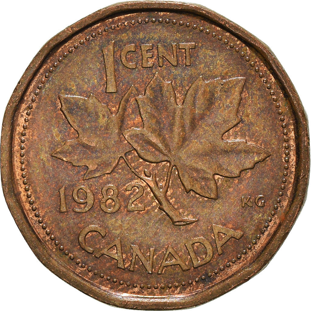 Moneta, Canada, Cent, 1982