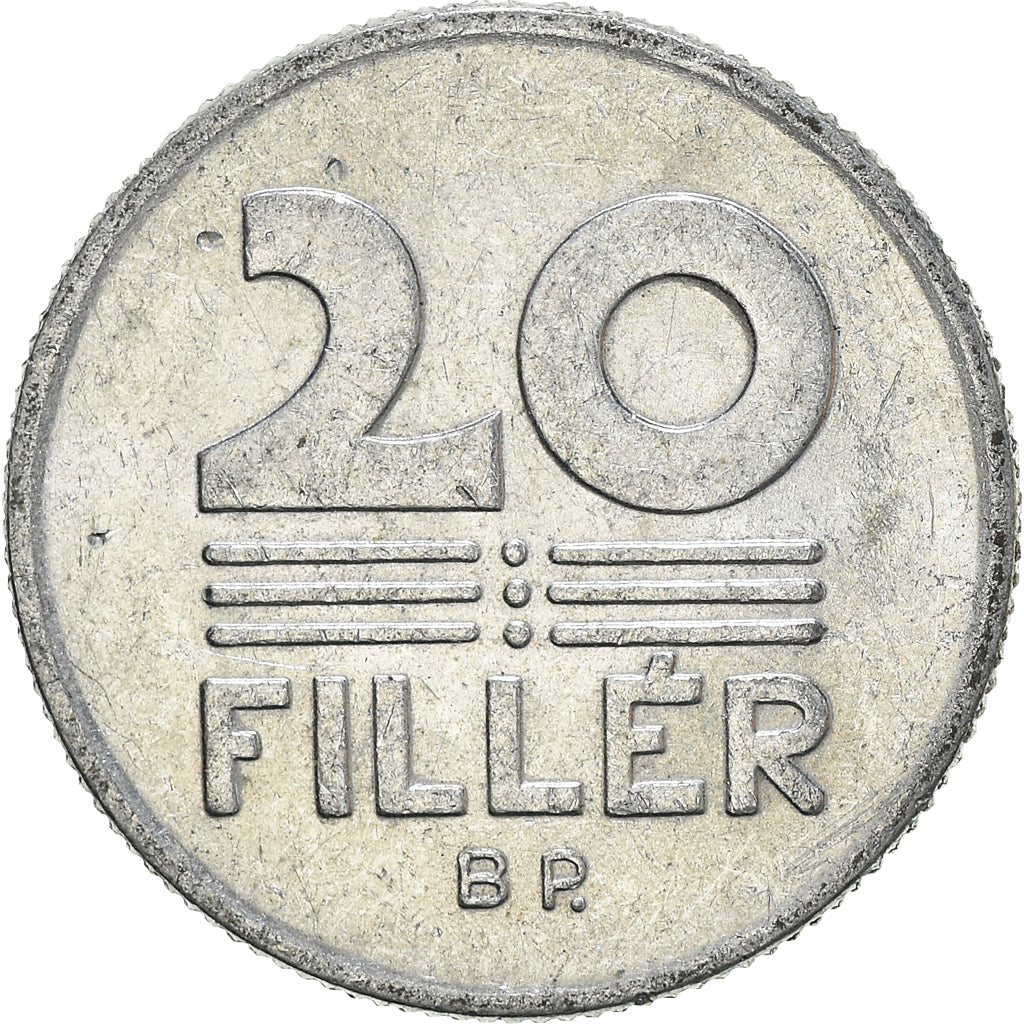 Monnaie, Hongrie, 20 Fillér, 1983