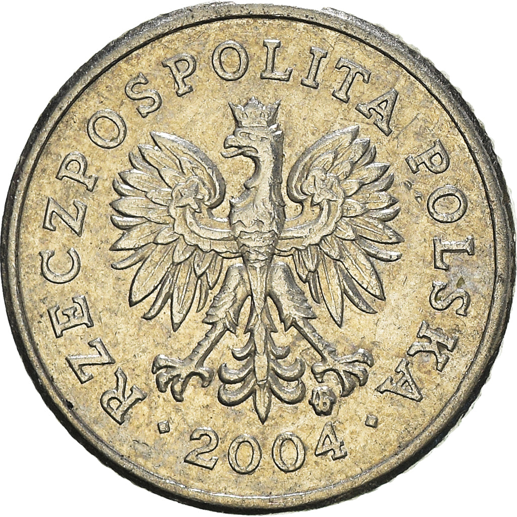 Moneta, Polonia, 10 Groszy, 2004