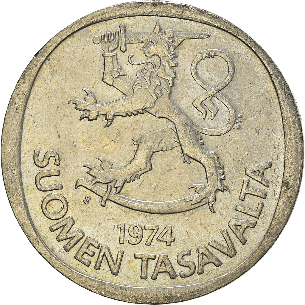 Moeda, Finlândia, Markka, 1974