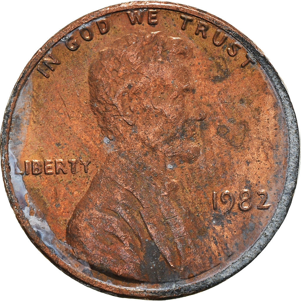 Münze, Vereinigte Staaten, Cent, 1982