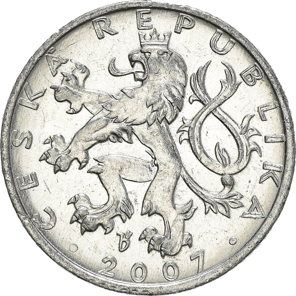 Moneta, Czechy, 50 Haleru, 2007