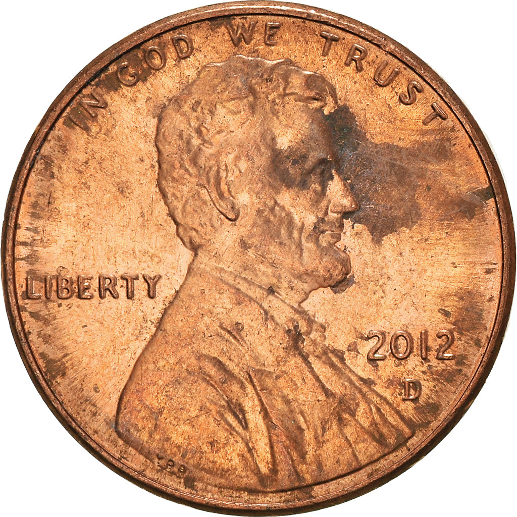 Moneda, Estados Unidos, Cent, 2012