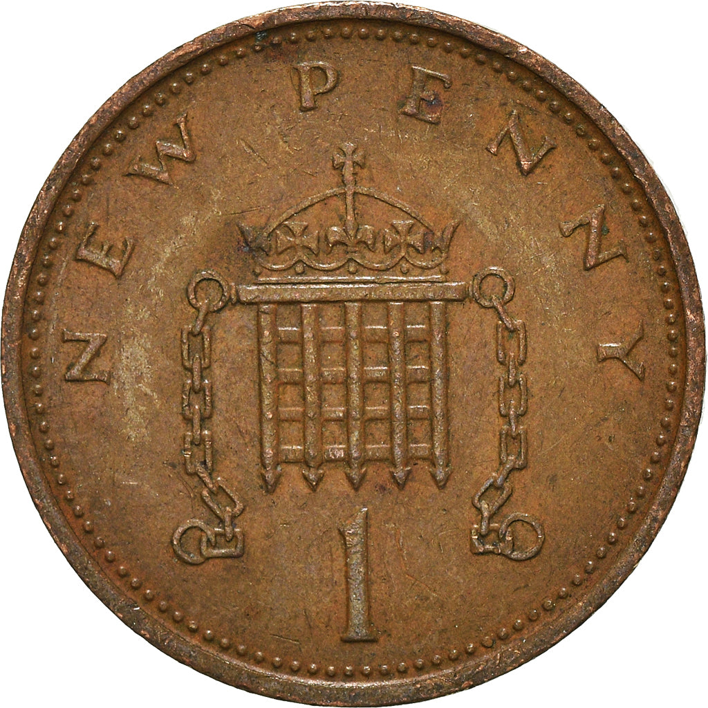 Moneta, Gran Bretagna, New Penny, 1976