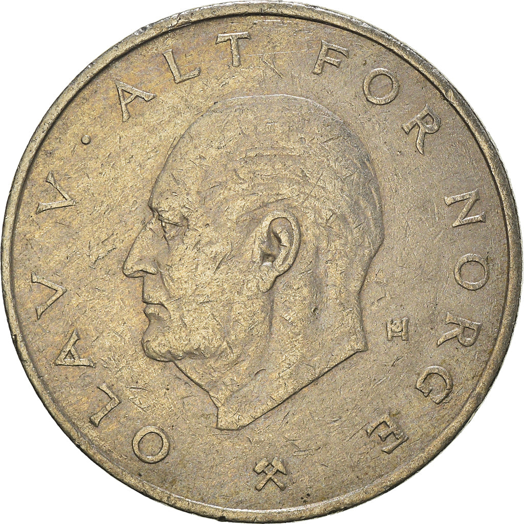 Münze, Norwegen, Krone, 1974