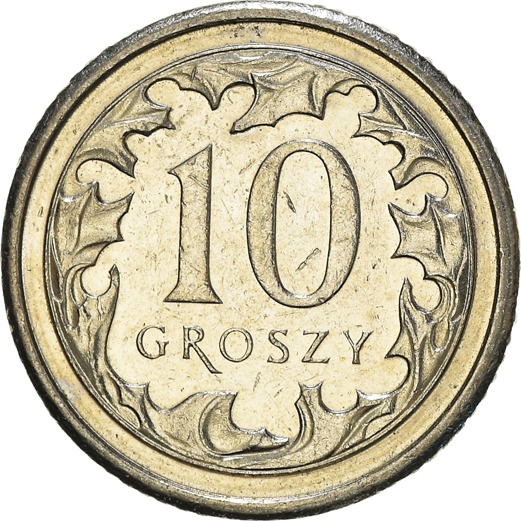 Munten, Polen, 10 Groszy, 2011