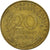 Coin, France, 20 Centimes, 1962