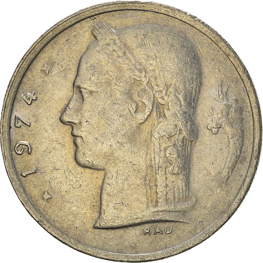 Munten, België, Franc, 1974
