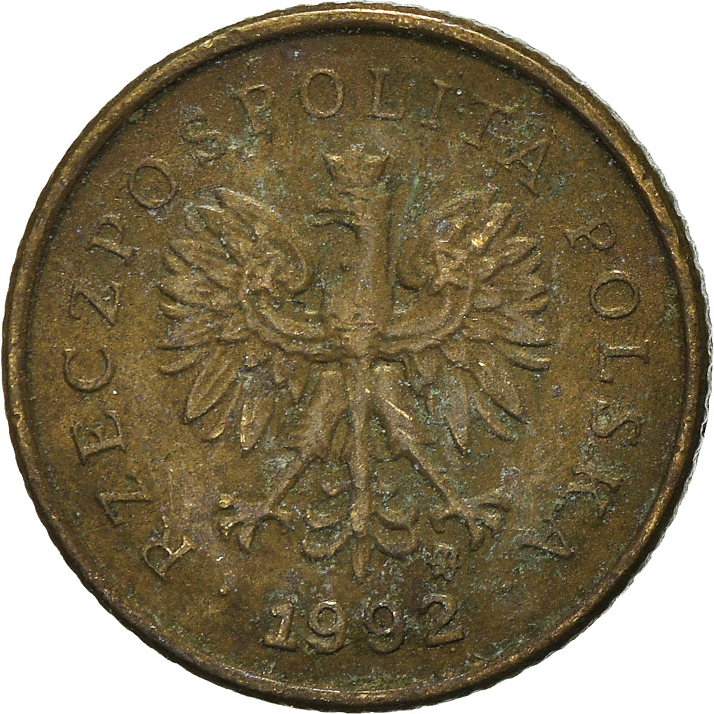 Moneta, Polonia, Grosz, 1992