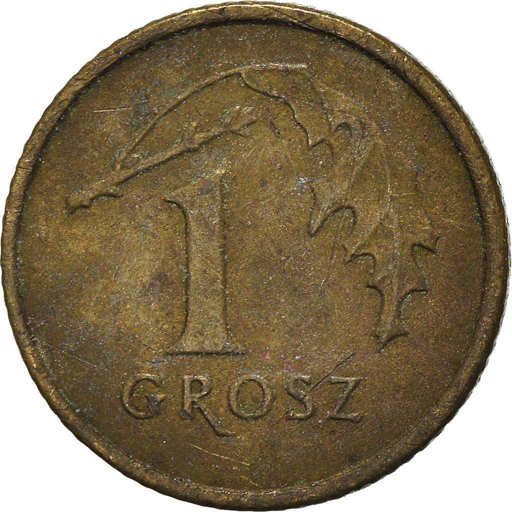 Moneta, Polonia, Grosz, 1992