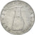 Coin, Italy, 5 Lire, 1954