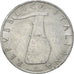 Munten, Italië, 5 Lire, 1954