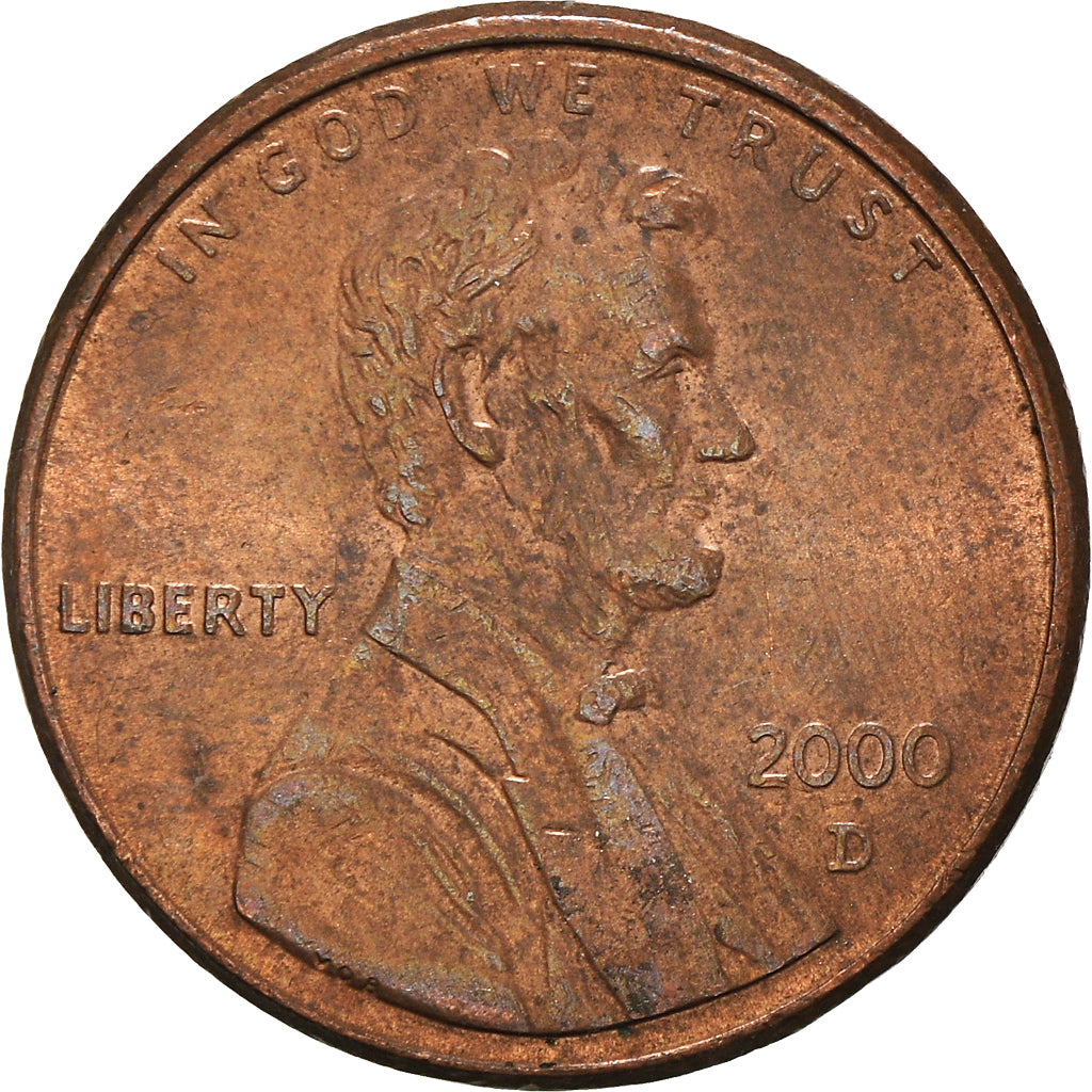 Münze, Vereinigte Staaten, Cent, 2000