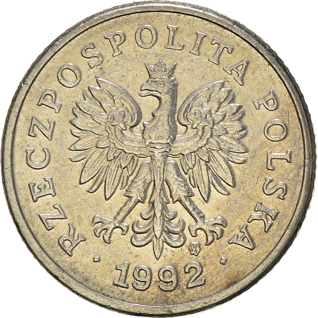 Moneta, Polonia, 20 Groszy, 1992
